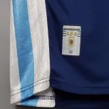 1998 Argentina Away Retro Soccer Jersey