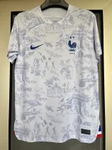 2022-23 France Away World Cup Fans Soccer Jersey