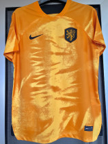 2022-23 Netherlands Home World Cup Fans Soccer Jersey
