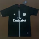2018-2019 PSG Paris Jordan Black Retro Soccer Jersey