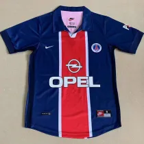 1998-1999 PSG Paris Home Retro Soccer Jersey