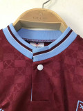 1989-90 West Ham Home Retro Soccer Jersey