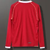 2006-2007 Man Utd Home long sleeve Retro soccer jersey (长袖)