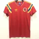 1990 Colombia Away Red Retro Soccer Jersey
