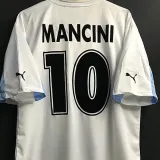 1999-2000 Lazio Centenary White Retro Soccer Jersey