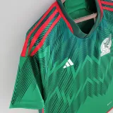 2022-23 Mexico Home World Cup Fans Soccer Jersey