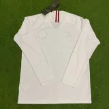 2018-2019 PSG Paris Jordan White Long Sleeve Retro Soccer Jersey (长袖)