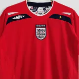 2008 England Away Retro Soccer Jersey