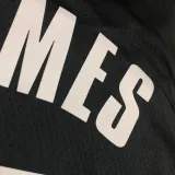 LAKERS Glory version JAMES #6 Black Top Quality Hot Pressing NBA Jersey
