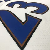 2022-23 Wizards JORDAN #23 White Top Quality Hot Pressing NBA Jersey (Retro Logo)