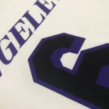 2022-23 LAKERS JAMES #6 White City Edition Top Quality Hot Pressing NBA Jersey