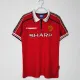 1998-1999 Man Utd Home Retro Soccer Jersey