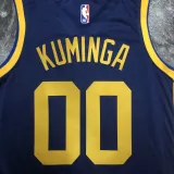 2022-23 WARRIORS KUMINGA #00 Royal blue Top Quality Hot Pressing NBA Jersey (Trapeze Edition)