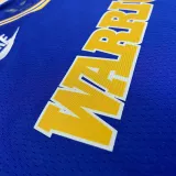 2022-23 WARRIORS GREEN #23 Blue Top Quality Hot Pressing NBA Jersey (Retro Logo)
