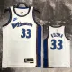 2022-23 Wizards KUZMA #33 White Top Quality Hot Pressing NBA Jersey (Retro Logo)