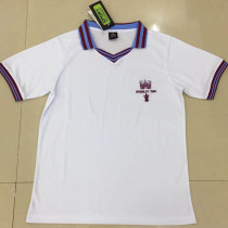 1980 West Ham White Retro Soccer Jersey
