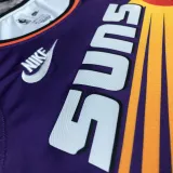 2022-23 SUNS AYTON #22 Purple Top Quality Hot Pressing NBA Jersey (Retro Logo)