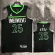 2022-23 TIMBERWOLVES ROSE #25 Black Top Quality Hot Pressing NBA Jersey (Trapeze Edition)
