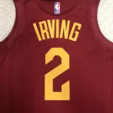 2022-23 Cleveland Cavaliers IRVING #2 Red Top Quality Hot Pressing NBA Jersey