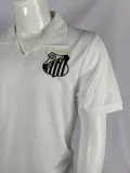 1970 Santos FC White Retro Soccer Jersey
