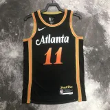 2022-23 HAWKS YOUNG #11 Black City Edition Top Quality Hot Pressing NBA Jersey
