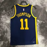 2022-23 WARRIORS THOMPSON #11 Royal blue Top Quality Hot Pressing NBA Jersey (Trapeze Edition)