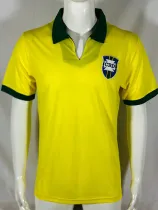 1950-1966 Brazil Home Retro Soccer Jersey