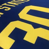 2022-23 WARRIORS CURRY #30 Royal blue Top Quality Hot Pressing NBA Jersey (Trapeze Edition)