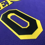 2022-23 LAKERS WESTBROOK #0 Purple Top Quality Hot Pressing NBA Jersey (Trapeze Edition)