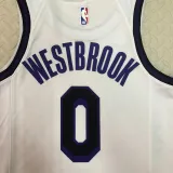 2022-23 LAKERS WESTBROOK #0 White City Edition Top Quality Hot Pressing NBA Jersey