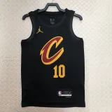 2022-23 Cleveland Cavaliers CARLAND #10 Black Top Quality Hot Pressing NBA Jersey (Trapeze Edition)