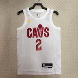 2022-23 Cleveland Cavaliers IRVING #2 White Top Quality Hot Pressing NBA Jersey