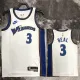 2022-23 Wizards BEAL #3 White Top Quality Hot Pressing NBA Jersey (Retro Logo)