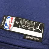 2022-23 WARRIORS WIGGINS #22 Royal blue Top Quality Hot Pressing NBA Jersey (Trapeze Edition)