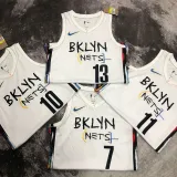 2022-23 Nets HARDEN #13 White City Edition Top Quality Hot Pressing NBA Jersey