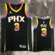 2022-23 SUNS PAUL #3 Black Top Quality Hot Pressing NBA Jersey (Trapeze Edition)