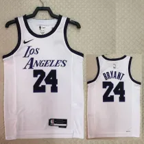 2022-23 LAKERS BRYANT #24 White City Edition Top Quality Hot Pressing NBA Jersey