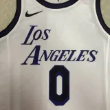2022-23 LAKERS WESTBROOK #0 White City Edition Top Quality Hot Pressing NBA Jersey