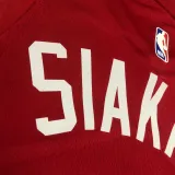 2022-23 Raptors SIAKAM #43 Red Top Quality Hot Pressing NBA Jersey