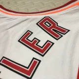 2022-23 Heat BUTLER #22 White Top Quality Hot Pressing NBA Jersey (Retro Logo)