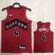 2022-23 Raptors BARNES #4 Red Top Quality Hot Pressing NBA Jersey