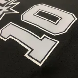 2022-23 SA Spurs DEROZAN #10 Black Top Quality Hot Pressing NBA Jersey (Trapeze Edition)
