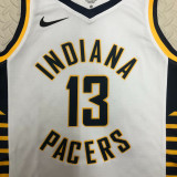 2022-23 Indiana Pacers GEORGE #13 White Top Quality Hot Pressing NBA Jersey
