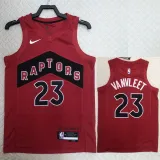 2022-23 Raptors VANVLEET #23 Red Top Quality Hot Pressing NBA Jersey