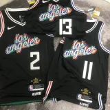 2022-23 Clippers LEONARD #2 Black City Edition Top Quality Hot Pressing NBA Jersey