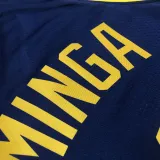 2022-23 WARRIORS KUMINGA #00 Royal blue Top Quality Hot Pressing NBA Jersey (Trapeze Edition)