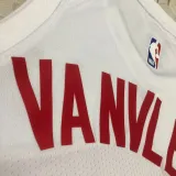 2022-23 Raptors VANVLEET #23 White Top Quality Hot Pressing NBA Jersey