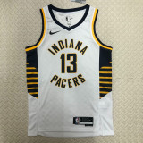 2022-23 Indiana Pacers GEORGE #13 White Top Quality Hot Pressing NBA Jersey