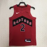 2022-23 Raptors LEONARD #2 Red Top Quality Hot Pressing NBA Jersey