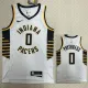 2022-23 Indiana Pacers POYTHRESS #0 White Top Quality Hot Pressing NBA Jersey